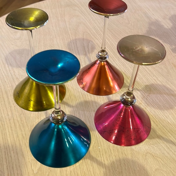 Other - Very different and🌟RARE🌟 martini glasses